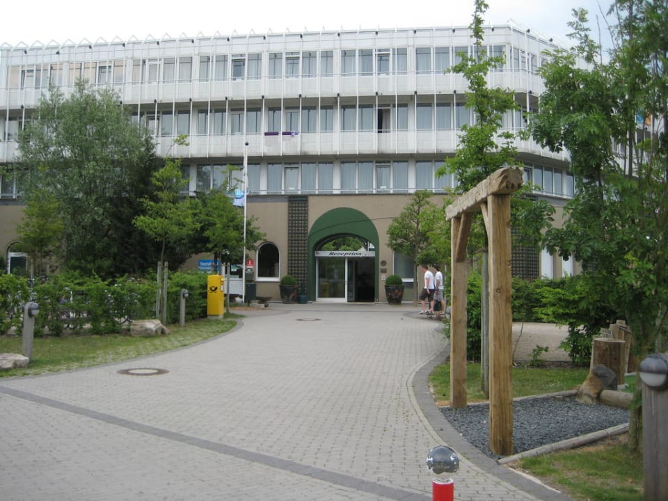 Hoteleingang Center Parcs Park Nordseeküste