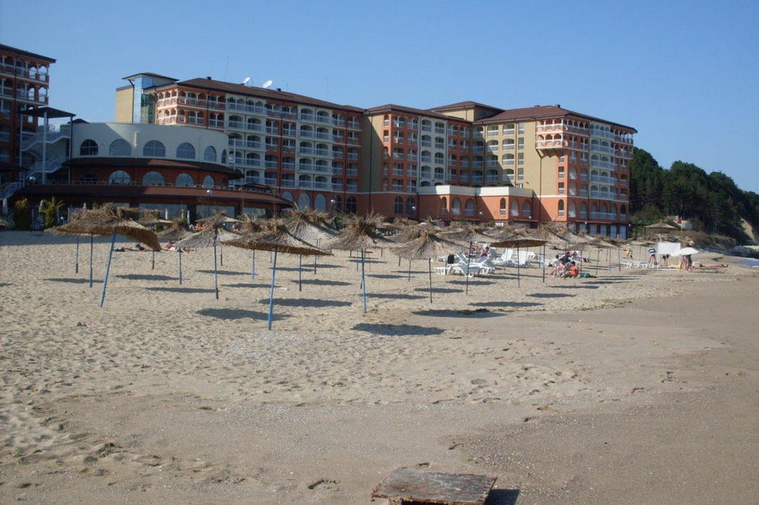Hotel vom Strand aus Sol Luna Bay