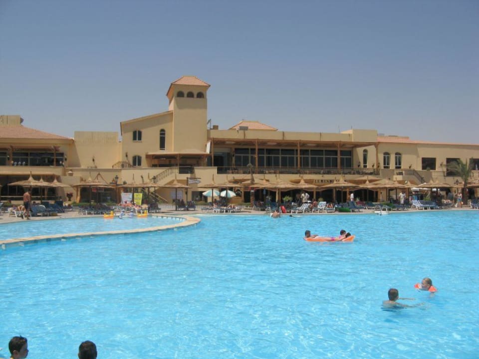 Aimations-Pool & Haupthaus Pickalbatros Dana Beach Resort - Hurghada