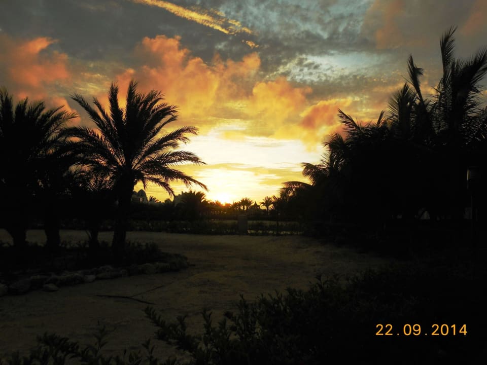 Sonnenuntergang Hotel Riu Karamboa