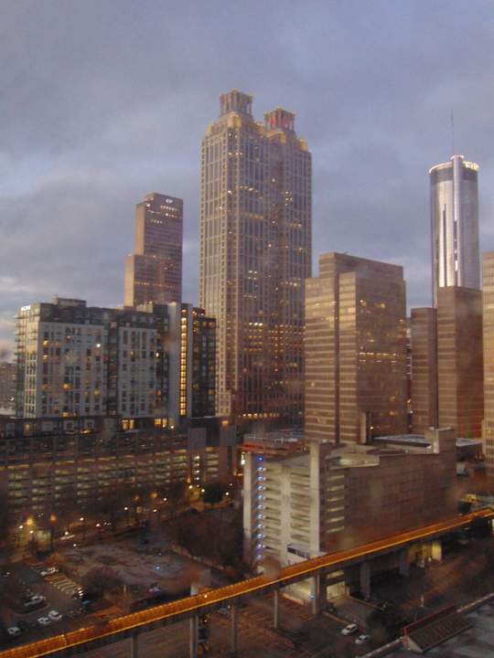 Ausblick Hotel Hilton Atlanta