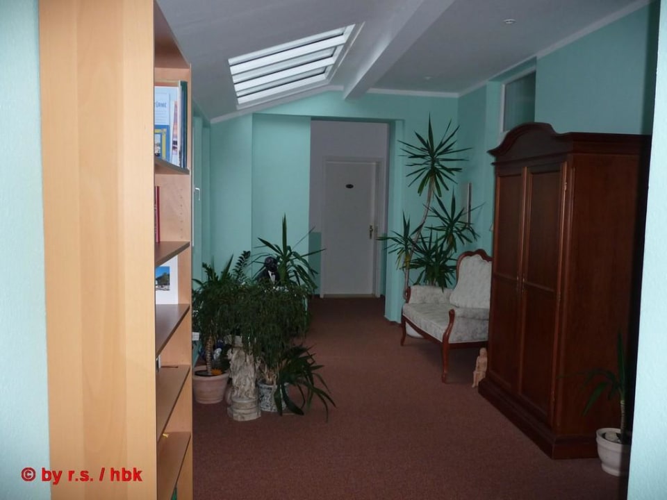 Der Flur in der 1. Etage Hotel Ludwigsburg