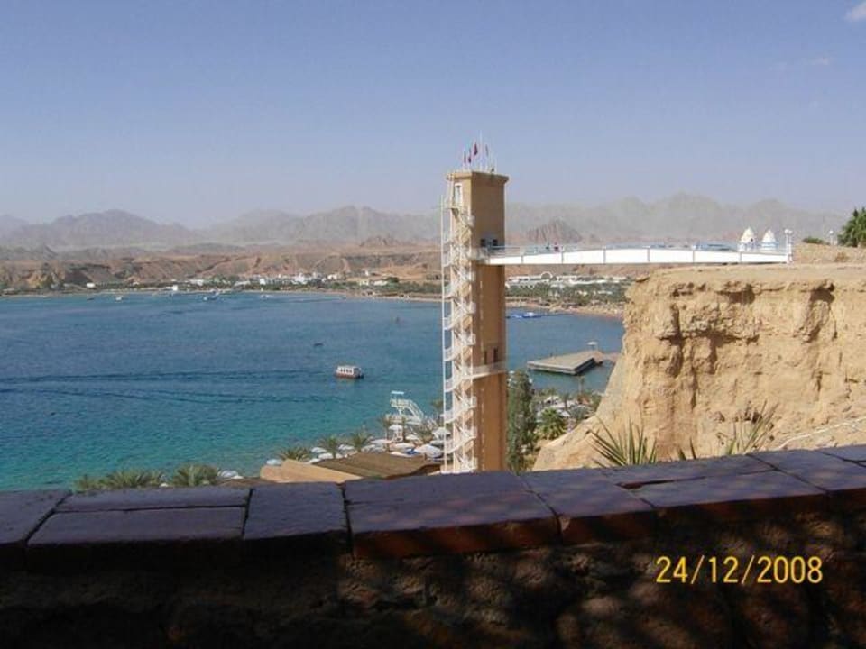 Fahrstuhl zum Strand Albatros Sharm Resort