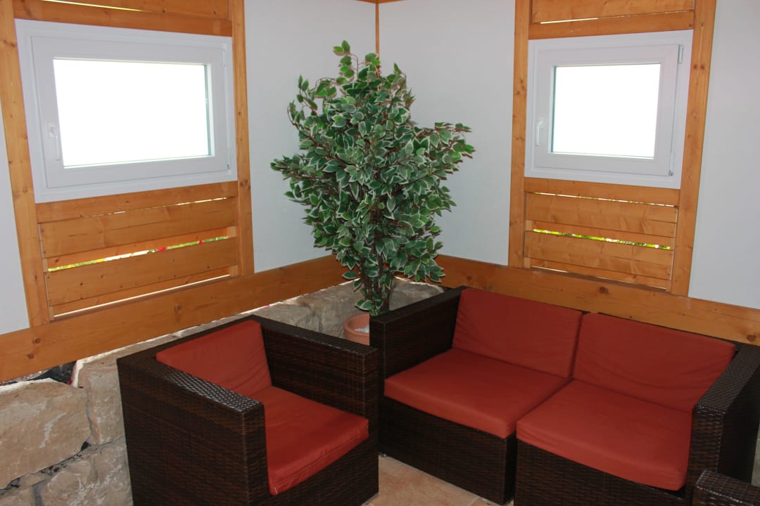 Kaltraum der Sauna Hotel Sonne