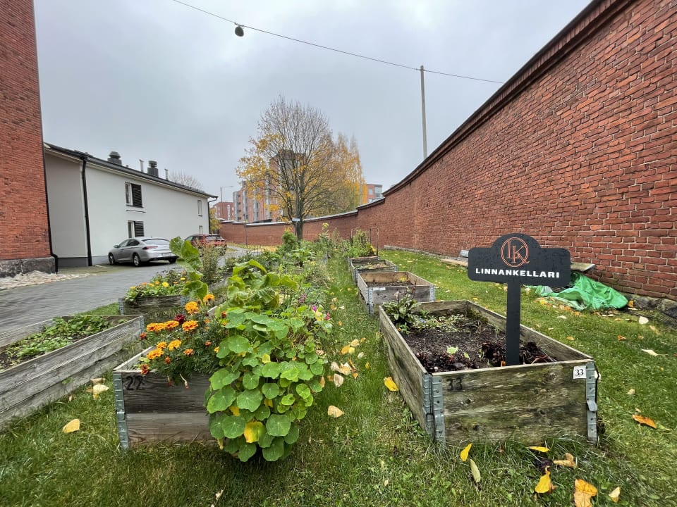 Gartenanlage Clarion Collection Hotel Katajanokka