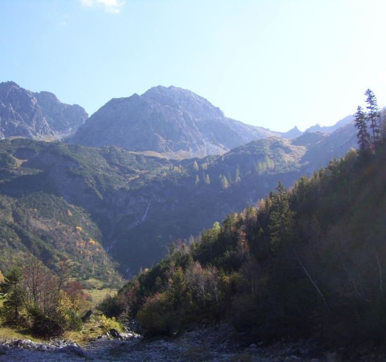 Blick vom Hotel IFA Alpenrose Hotel Kleinwalsertal