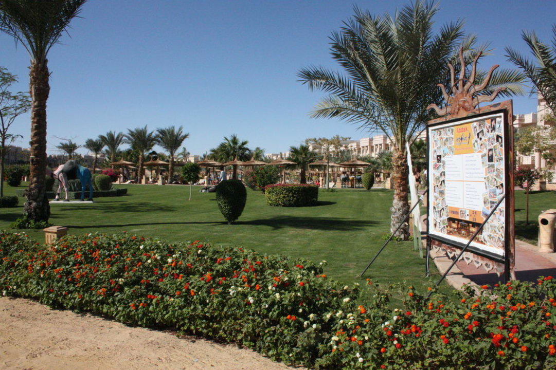 Blick vom Strand Pickalbatros Palace Resort