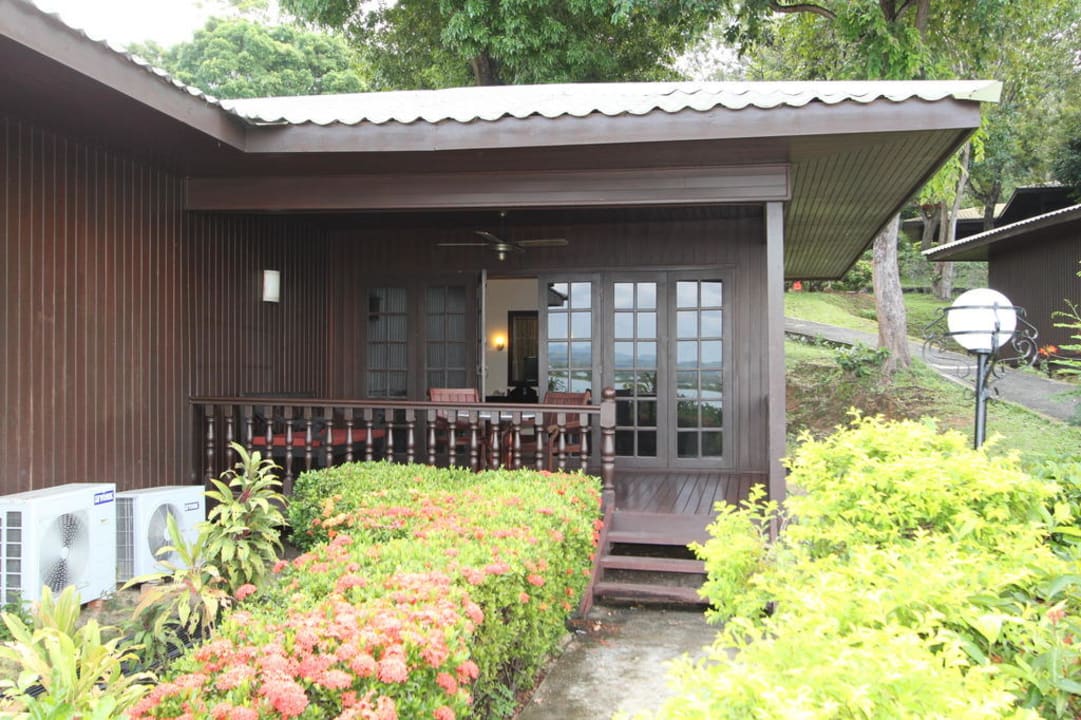Unsere Terrasse Hotel Sheraton Langkawi Beach Resort