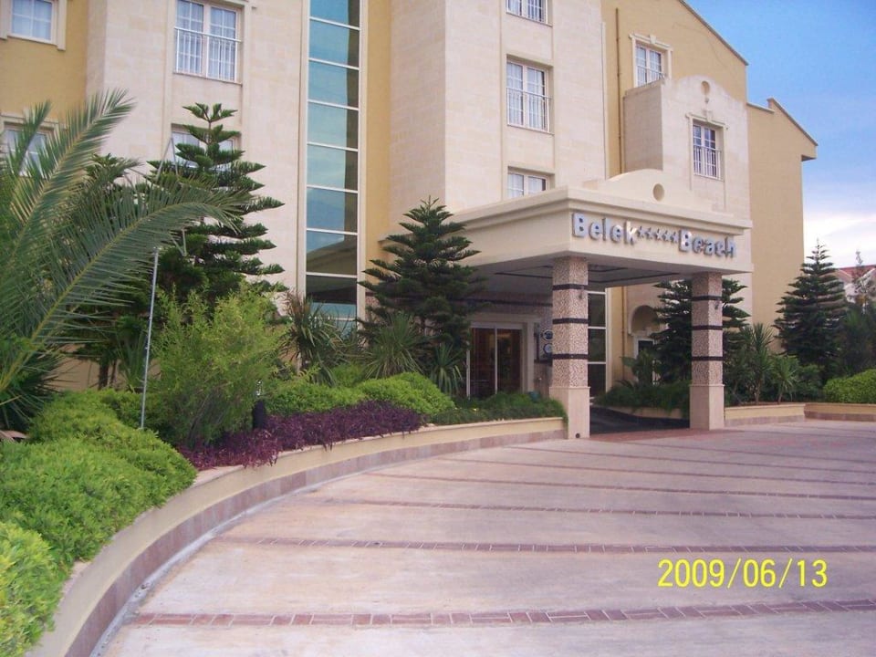 Hoteleingang Belek Beach Resort Hotel