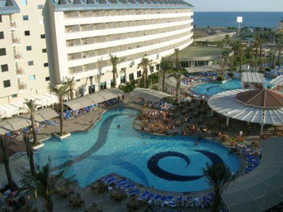 Blick vom Balkon Crystal Admiral
