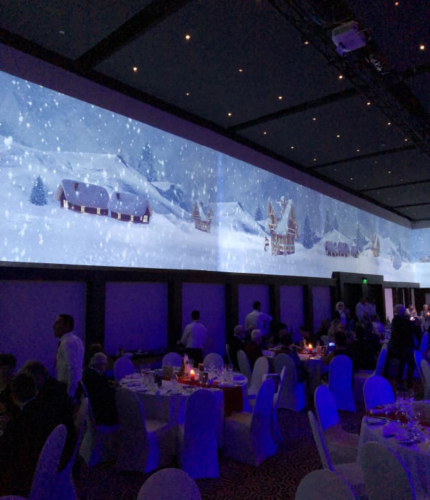 Gala Dinner an Heiligabend Steigenberger ALDAU Beach Hotel