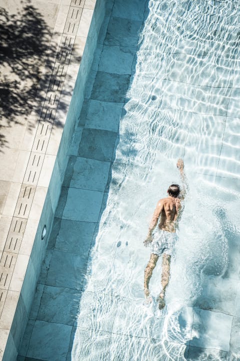 Pool STROBLHOF Active Family SPA Resort