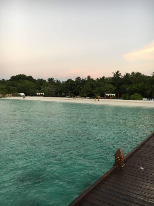 Ankunftssteg Südseite Adaaran Select Meedhupparu Island Resort - Premium All Inclusive