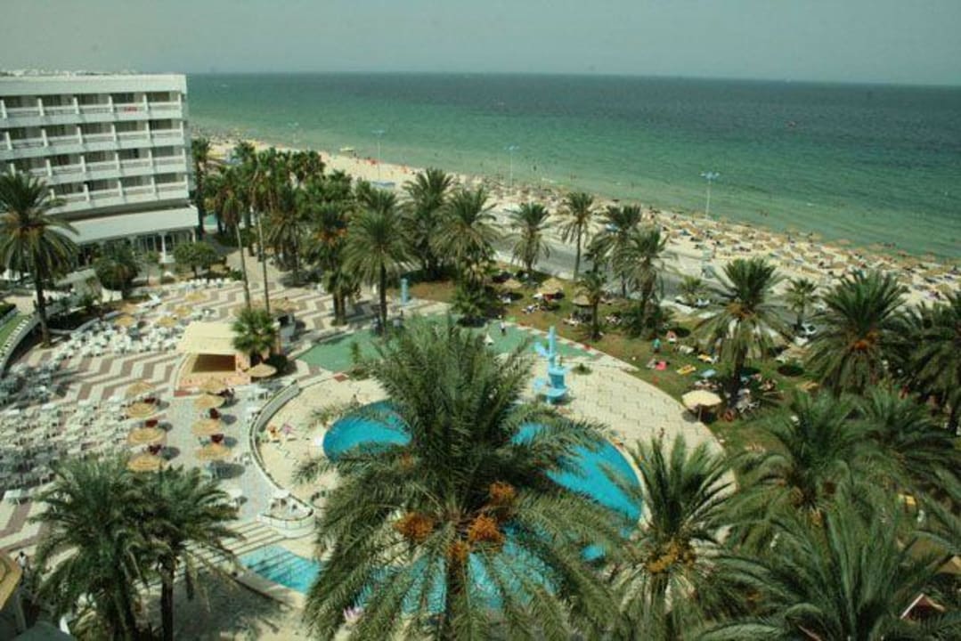 Widok z balkonu Hotel El Hana Beach