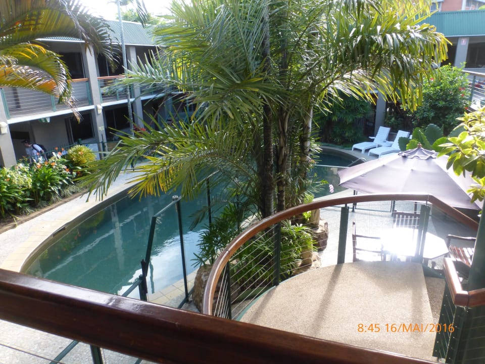 Innenhof mit Pool Bay Village Tropical Retreat &  Apartments