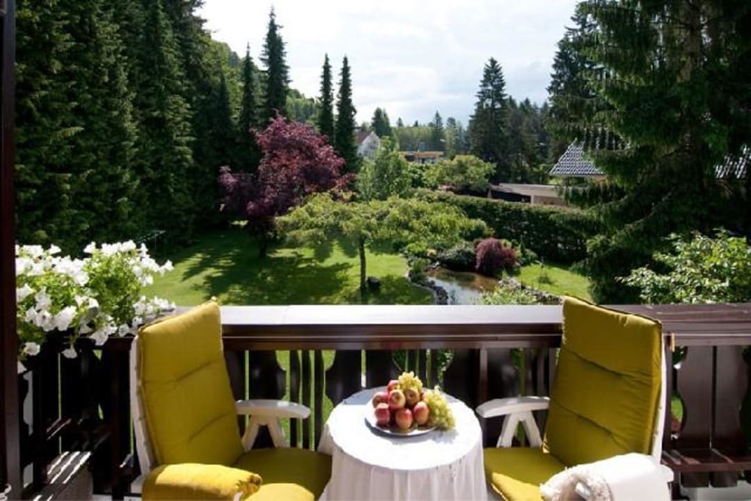 Balkon und Garten Haus Madlein