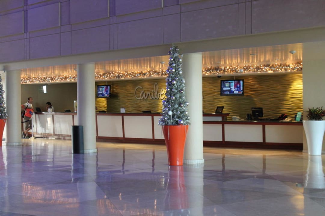 Rezeption  Hotel Caribe Hilton