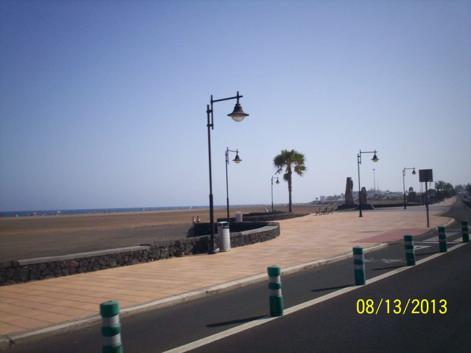 Strand abschnitt vor dem Hotel Aparthotel Costa Mar