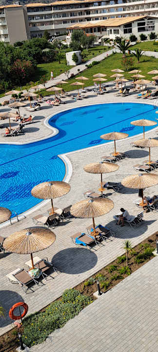 Außenansicht Myrina Beach Hotel