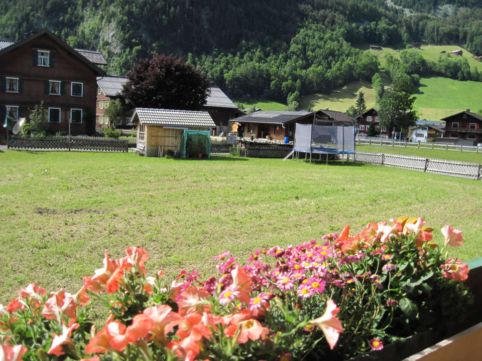 Blick vom Schlafzimmerbalkon Pension & Ferienwohnung Solaria