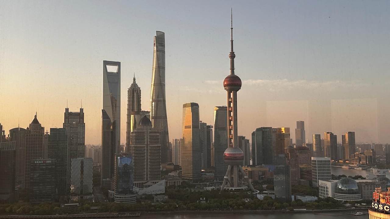 Ausblick W Shanghai - The Bund