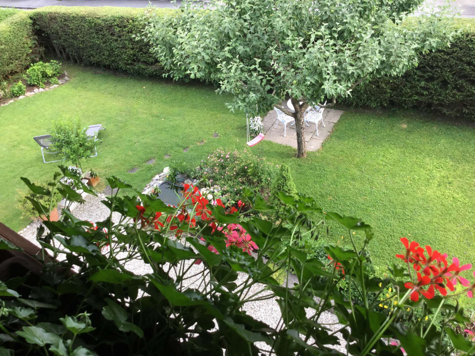 Gartenanlage Ferienwohnung Oachkatzl