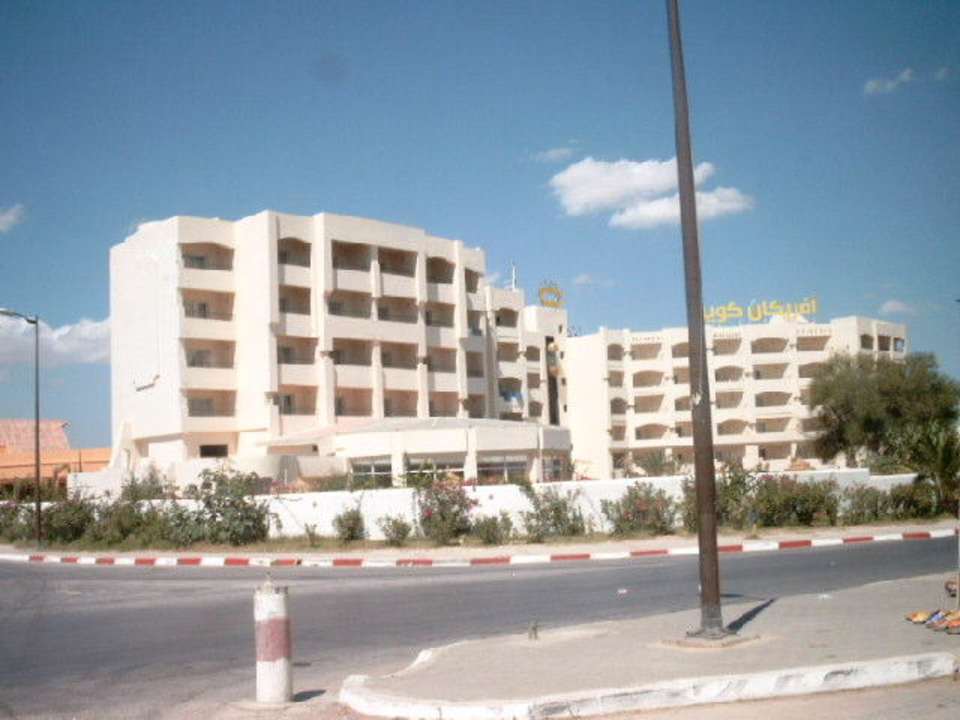 Straßenansicht Hotel African Queen