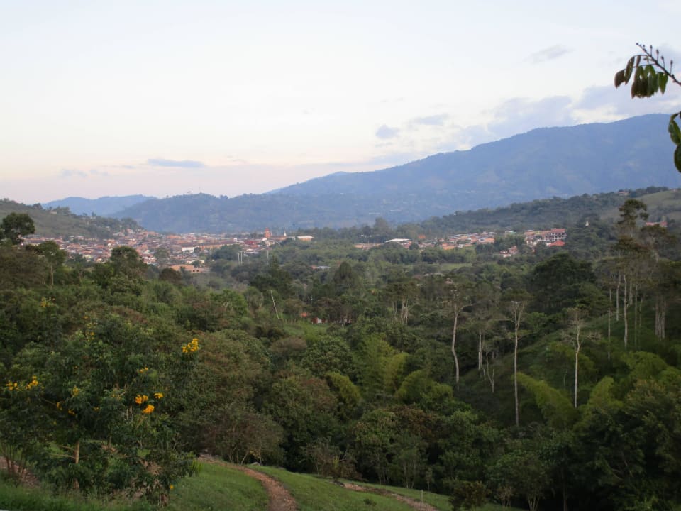 Blick nach San Agustín Akawanka Lodge