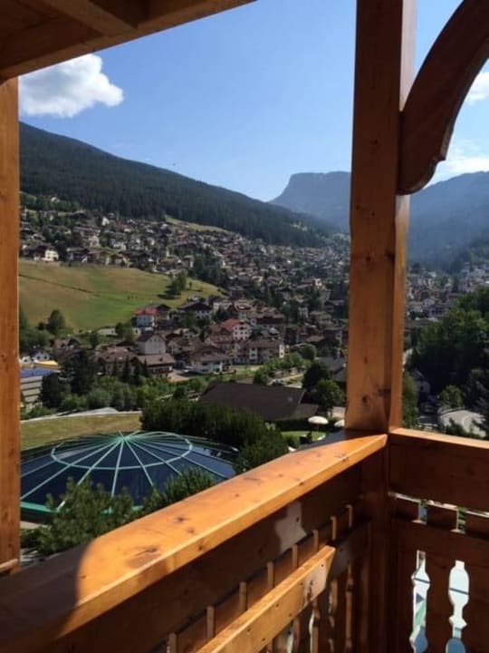 Blick aus der Juniorsuite Alpin & Vital Hotel La Perla