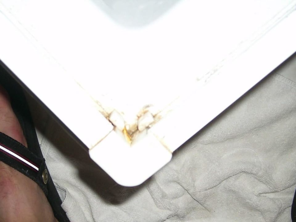 Dusche Zimmer 1301 nur dreckig Armas Gül Beach