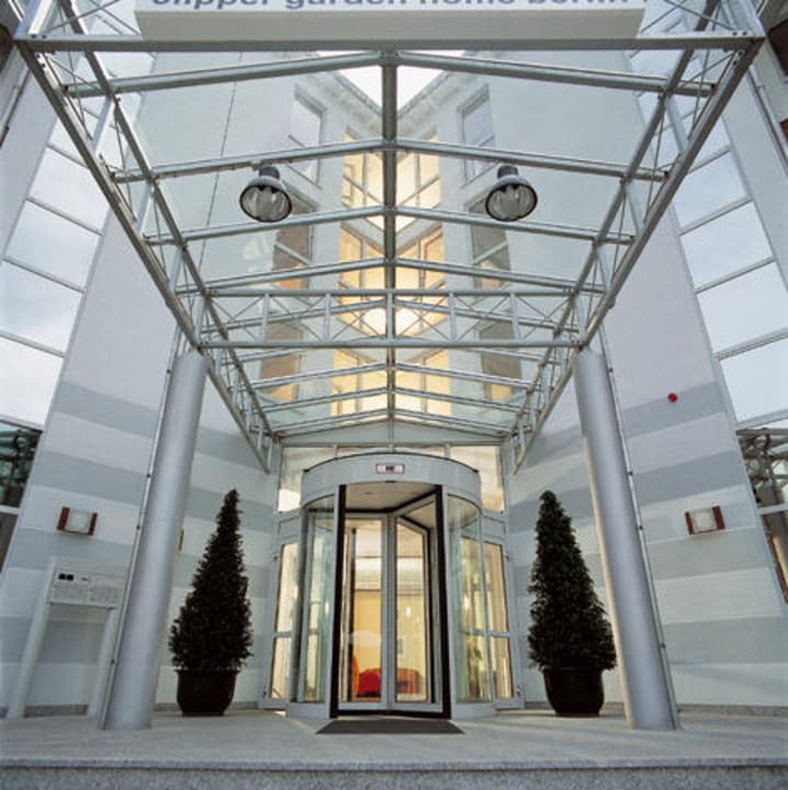 Eingang Aparion Apartments Berlin