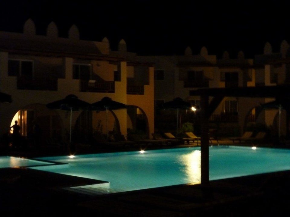 Pool abends Hotel Gaia Palace