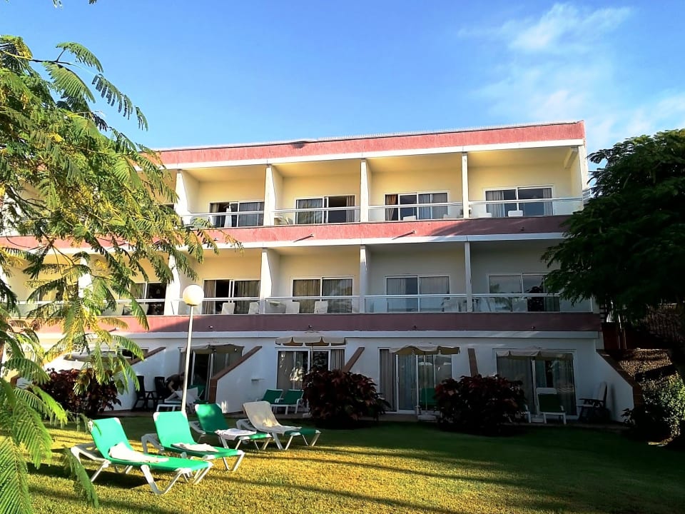 Rückseite Hotel Riu Palace Oasis