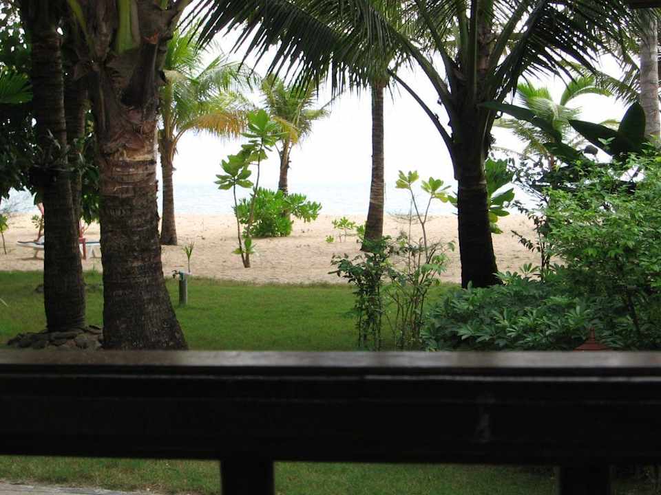 Blick von der Terrasse Anandah Beach Resort