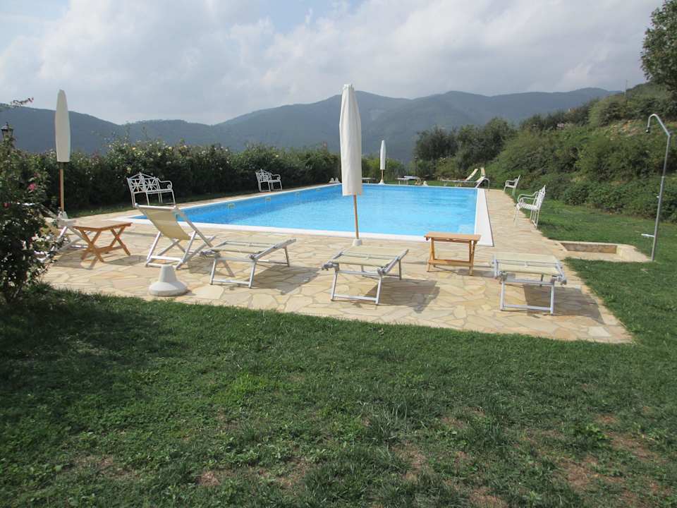 Schön groß + gepflegt. Was will man mehr? Agriturismo Cima alla Serra