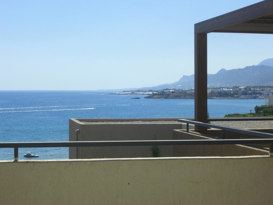 Ausblick vom Zimmer Atlantica Mikri Poli Crete