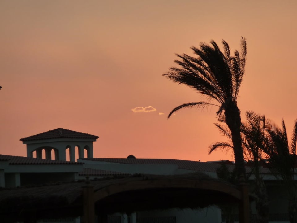 Sonnenuntergag  Pickalbatros Dana Beach Resort - Hurghada
