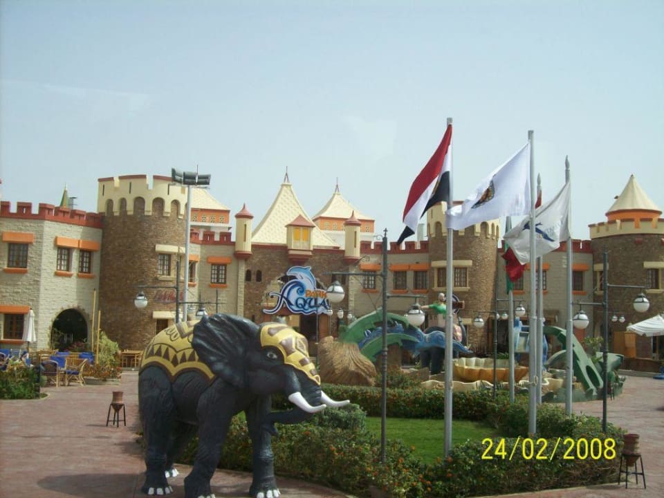 Wejście do aqua parku Pickalbatros Aqua Blu Resort - Sharm El Sheikh