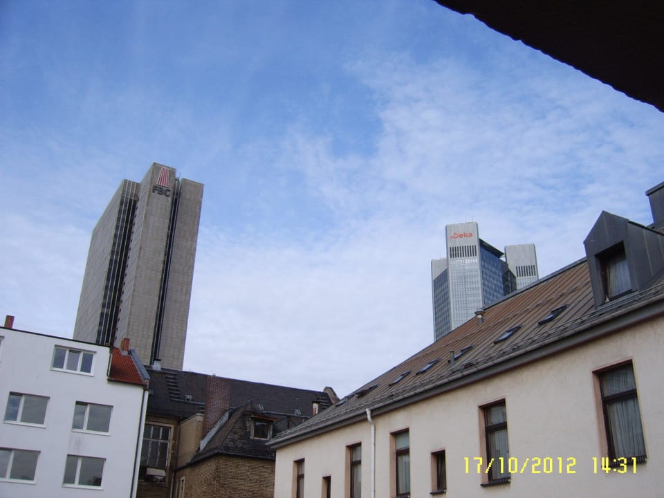 Blick aus dem Zimmerfenster Hotel Rossija