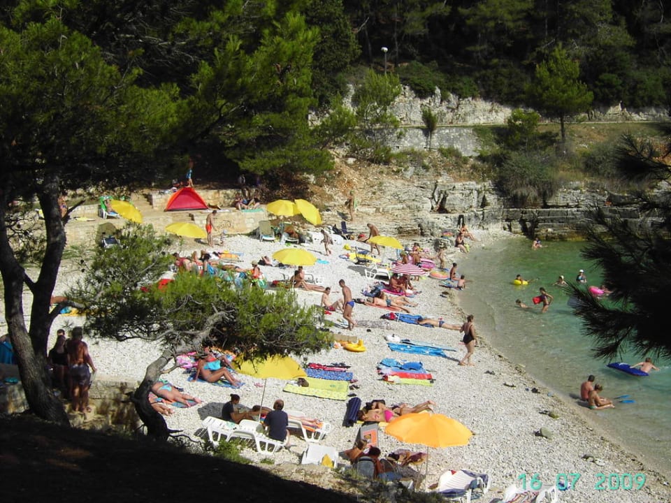 Kiesstrand Hotel Pula