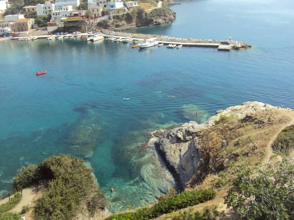Blick auf den Hafen von Bali Bali Blue Bay Lifestyle