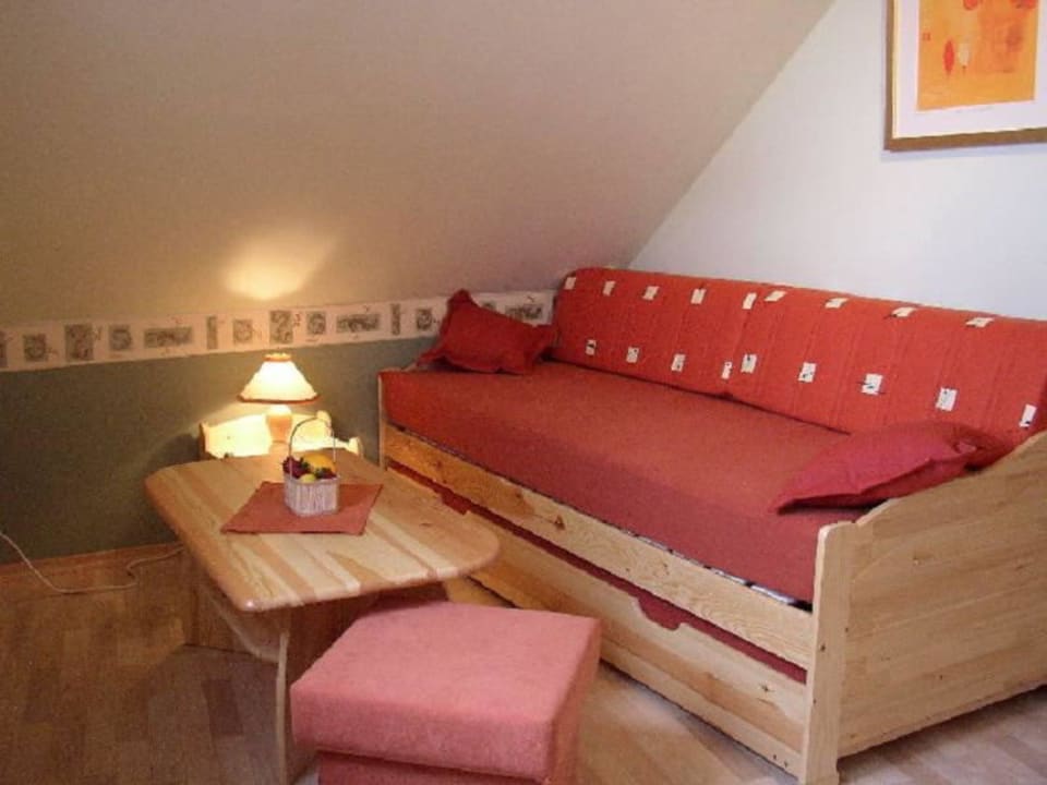 Schlafzimmer mit 2 Einzelbetten Ferienhaus Deibl