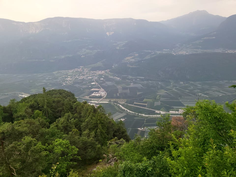 Ausblick Panoramapension Etschblick