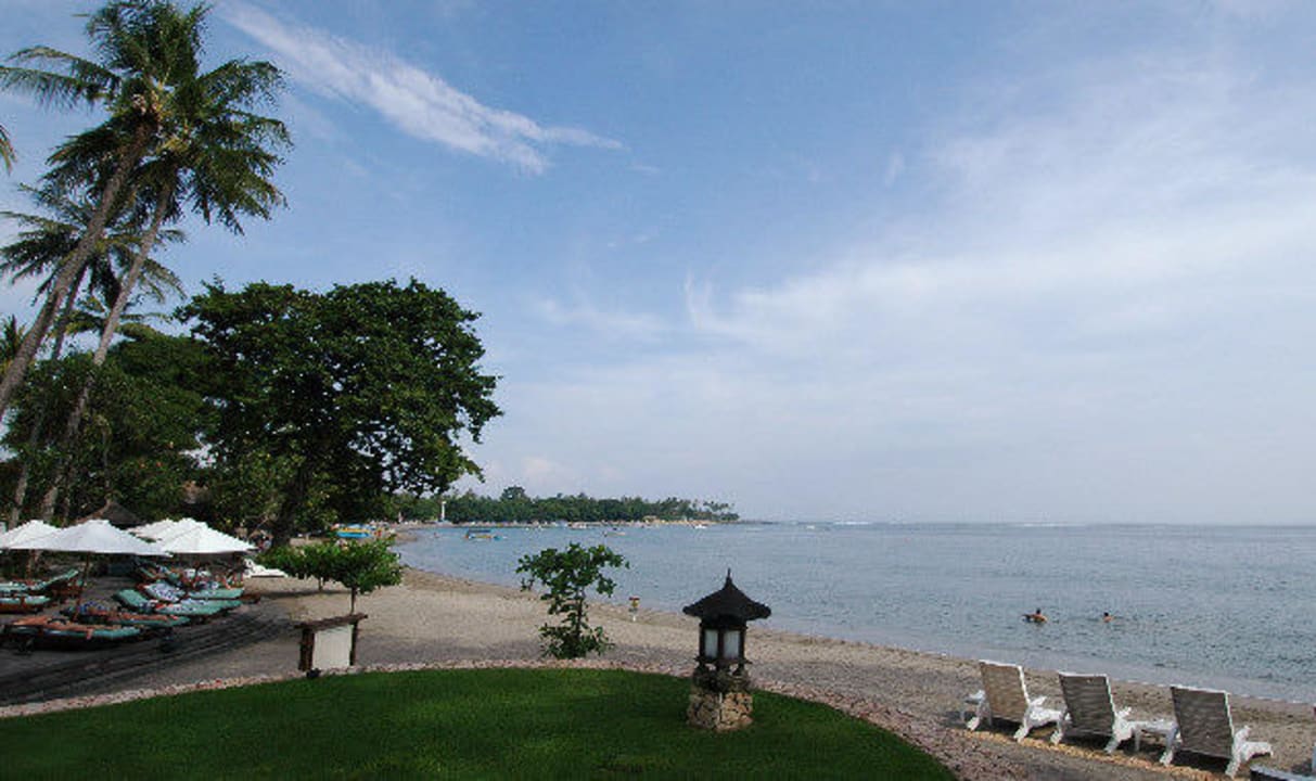 Strandbucht vor dem Hotel Hotel Sheraton Senggigi Lombok Beach Resort