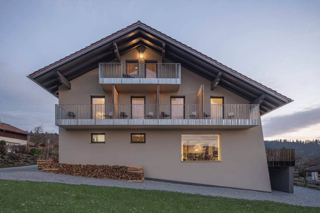 Außenansicht Winterfeld Guest House Bodenmais