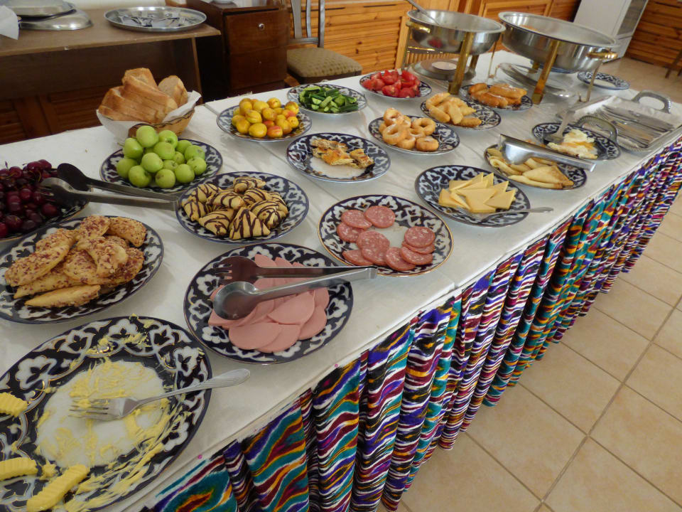 Frühstücksbüffet Hotel Malika Khiva