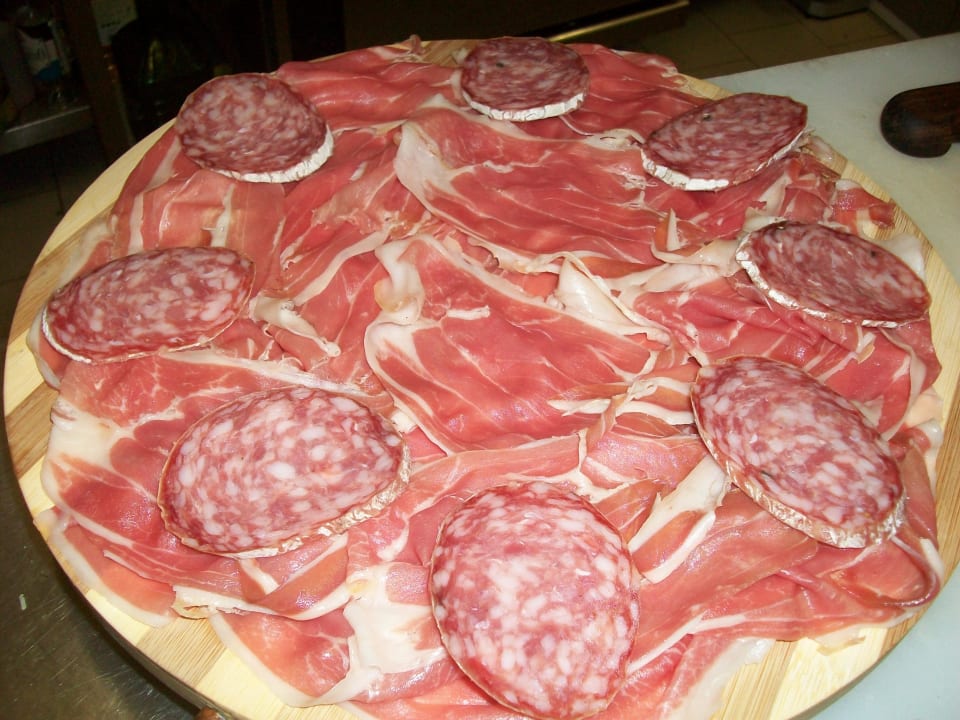 Prosciutto di Parma Hotel Botton d'Oro