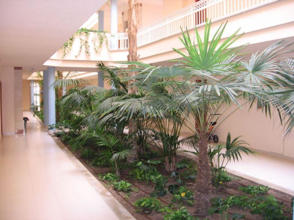 Eingangsbereich vor den Zimmern VIVA Blue & Spa