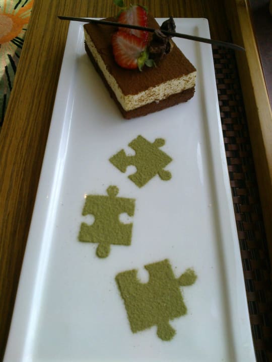 Tiramisu (sadly not made from mascarpone) Renaissance Shanghai Yu Garden Hotel