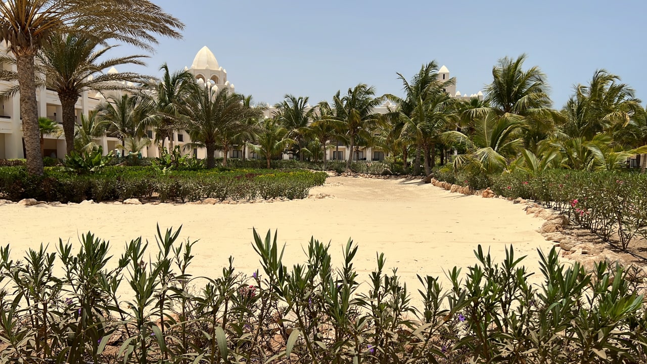 Ausblick Hotel Riu Karamboa